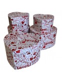 Caja Decorativa Corazon Love