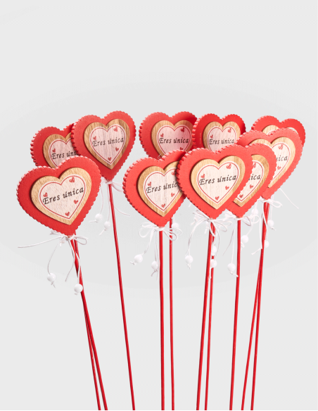 Pick Corazones Eres Única