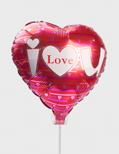 Globo I Love You 26 (25 unidades)