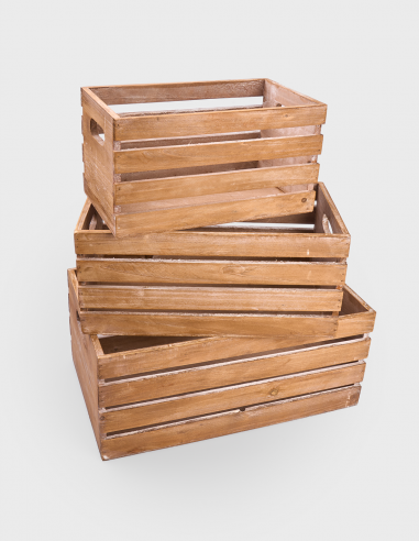 Caja Madera Marrón B