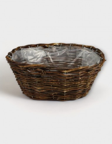 Cesta de mimbre 25cm