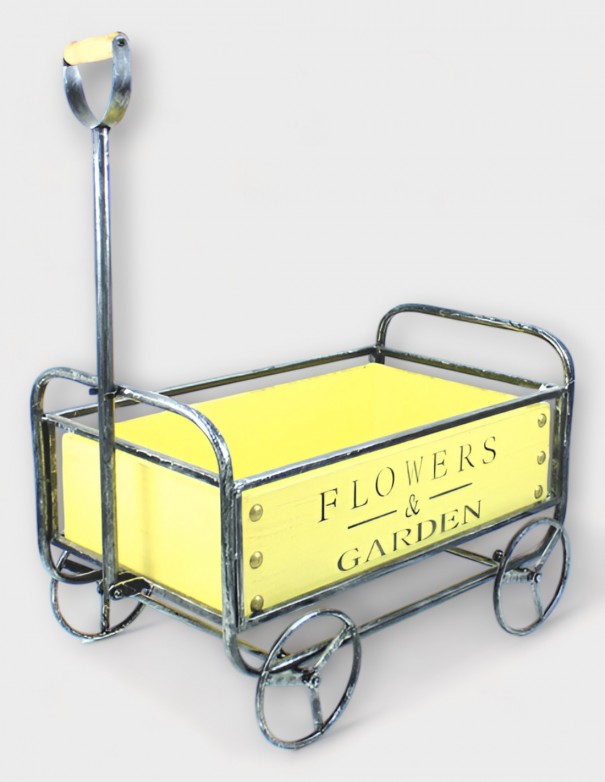 Expositor Carrito Flowers & Garden