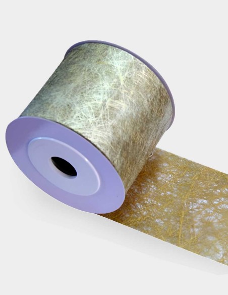 Cinta Galanet Metalizada Oro y Plata (similar a Sizoflor | 50m)
