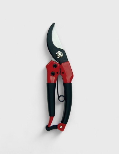 Tijeras para Flores 20 cm Rojo-Negro – Mango de PVC