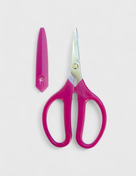 Tijeras Rosa 18cm para Flores