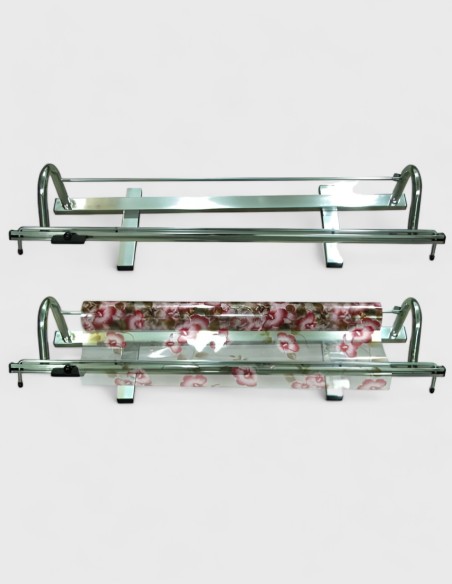 Portabobina para Papel Celofán (cromado, 101cm ancho)