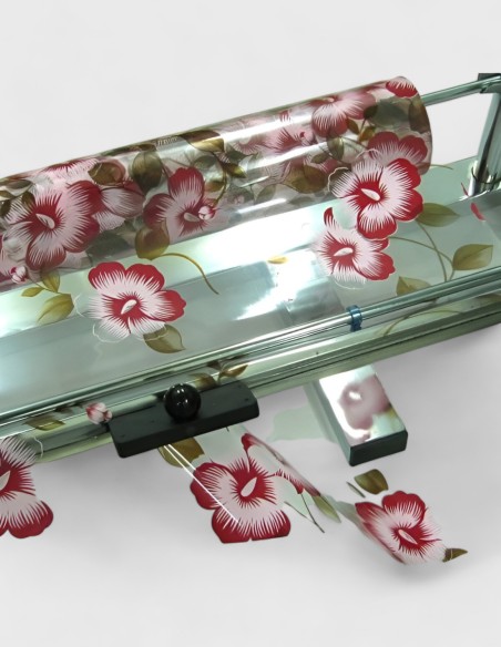 Portabobina para Papel Celofán (cromado, 101cm ancho)