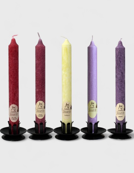 Velas Perfumadas de Estearina (200mm x 21mm Ø)