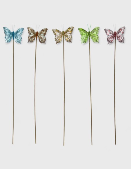 Pick Decorativo de Mariposa Danau (33cm)