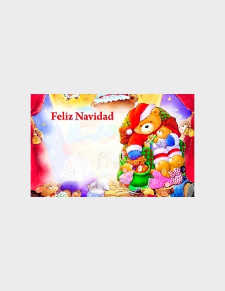 Tarjetas de Felicitación con Brillo (100 uds | 9cm x 5,8cm)