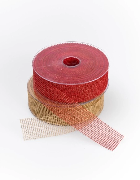 Cinta de Malla de Poliéster Lame (4 cm x 40 m)