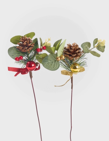Pick de Navidad Merry Christmas (28cm.)