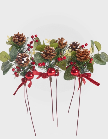Pick de Navidad Merry Christmas (28cm.)