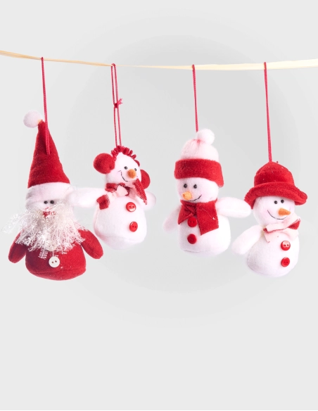Colgantes de Navidad Muñecos de Nieve (30% descuento)