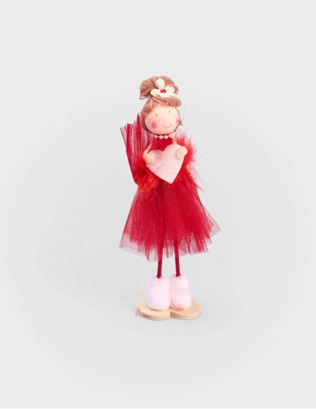 Figura Decorativa de San Valentín Muñecas (18cm x 5cm)