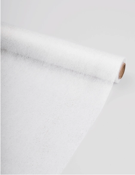 Rollo de Tela no Tejida (Non Woven) con Brillantina (70cm x 10m)