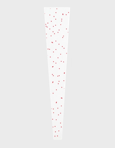 Bolsa de bouquet para un tallo Puntos (50 unds.)