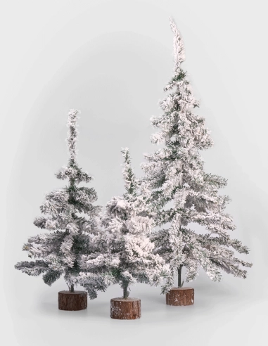 Árbol Navidad Nevado