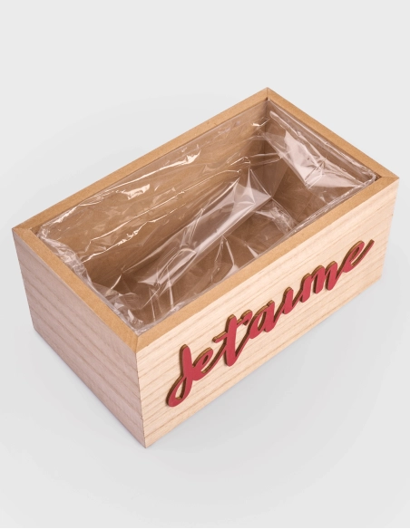 Caja Madera Je T aime | GalacticBlum