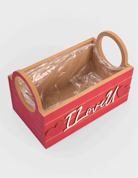 Caja Madera I Love You | GalacticBlum