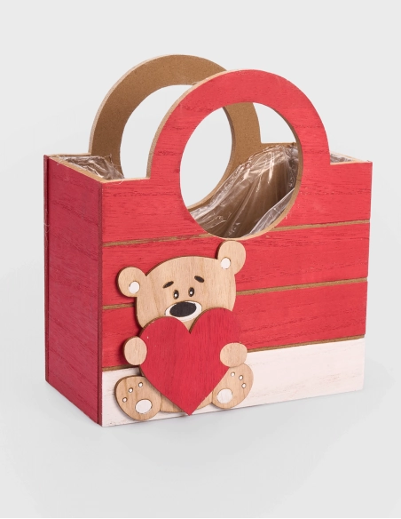 Caja de Madera para Flores (Pack 2 unidades)