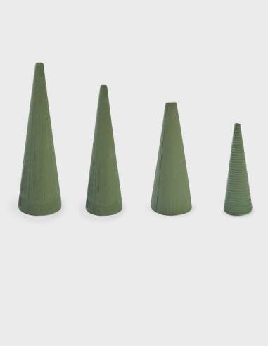 Esponjas en forma de Cono para Flor Natural (5 medidas)