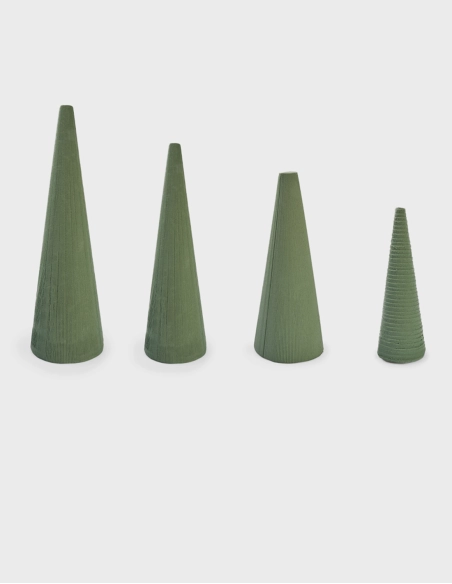 Esponjas en forma de Cono para Flor Natural (5 medidas)