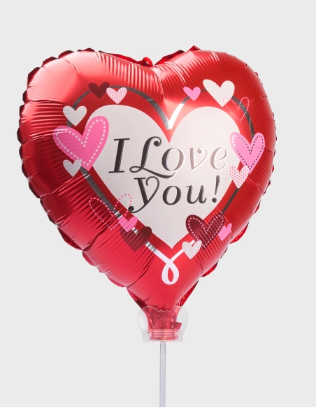 Globos de San Valentín I Love You (25 uds. | 45cm ø)