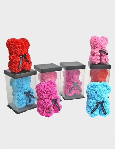 Oso de Flores pequeño de Foam Perfumado