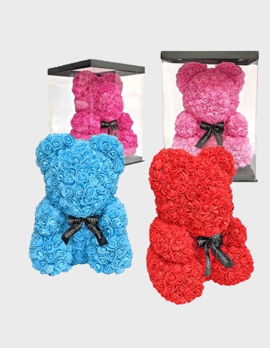 Oso de Rosas Foam Perfumado