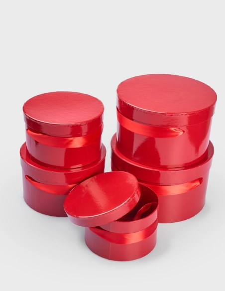 Cajas decorativas Redonda (5 piezas) | GalacticBlum