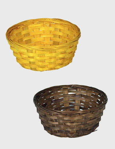 Cesta de bambú pequeña 18 cm