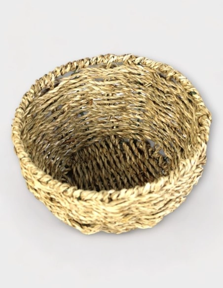 Cesta Natural redonda (20 cm diámetro)