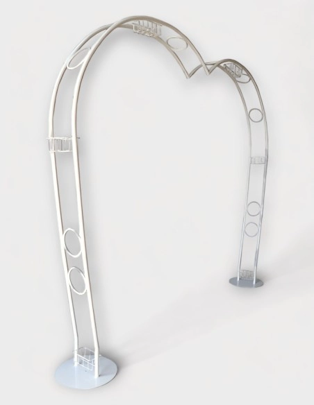 Arco de flores para Bodas Corazón