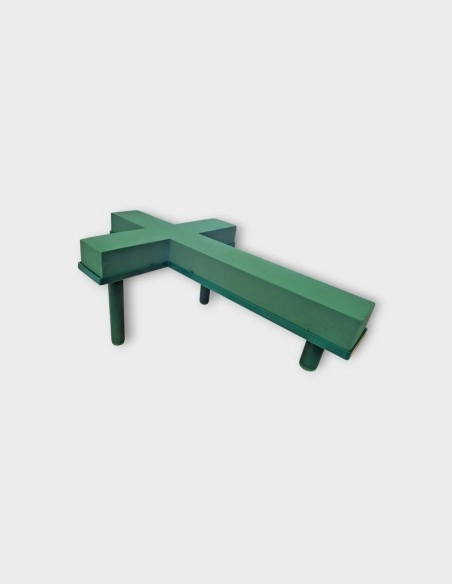 Patas para Corazones y Cruces con Esponja - Plástico Verde