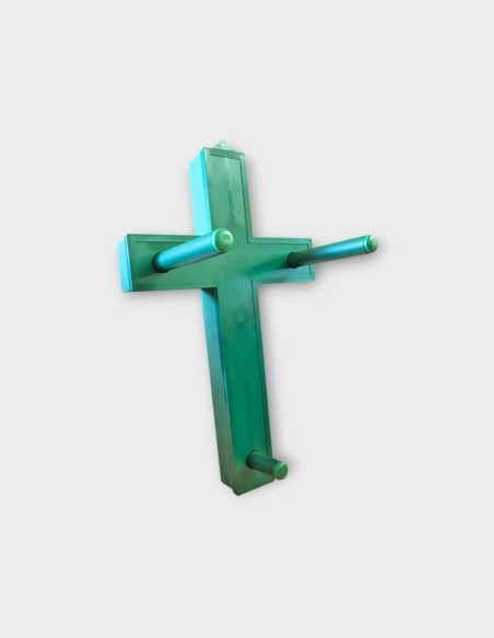 Patas para Corazones y Cruces con Esponja - Plástico Verde