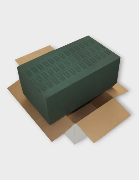 Bloque de Esponja para Flor Natural (Una pieza sin cortar)