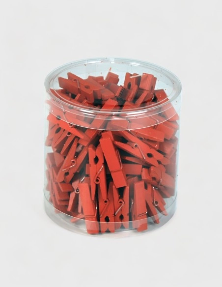 Pinzas pequeñas de madera (100 Unds)