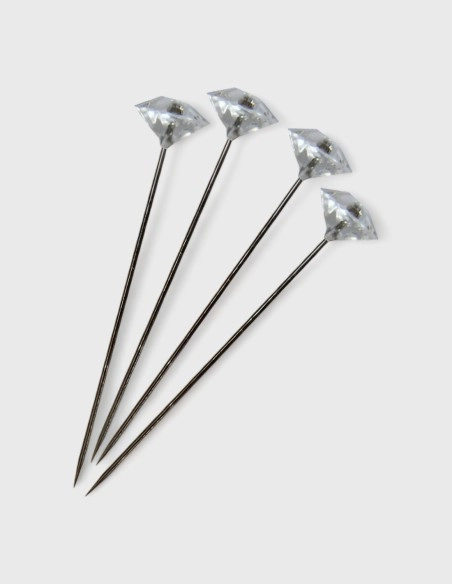 Alfileres Diamante para Floristería