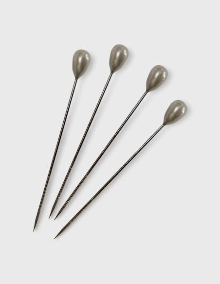 Alfiler Decorativo con Perla Ovalada (144 uds.)
