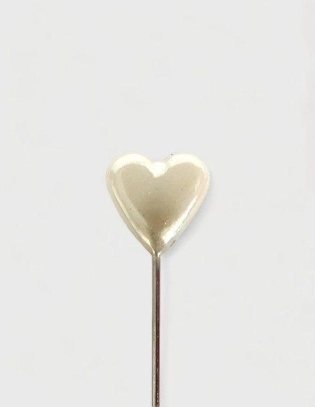 Alfiler Decorativo Corazón (40 uds. | 7mm. Ø x 5,5cm)