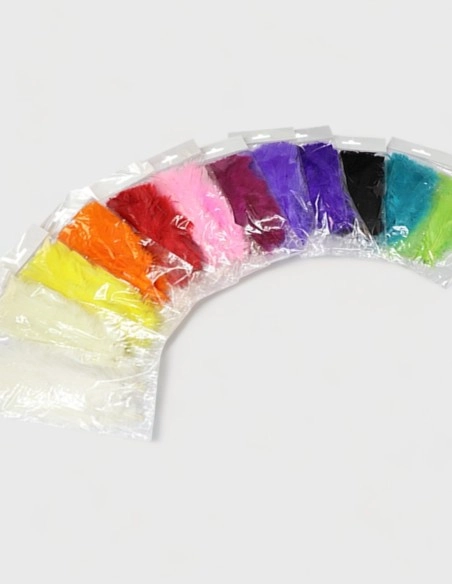 Plumas Decorativas de Colores (50% descuento)