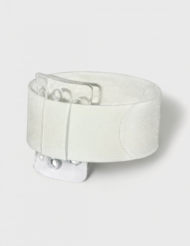 Brazalete Ajustable Blanco (2 piezas)