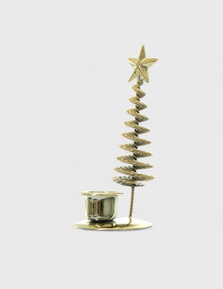 Portavelas Navideño (Árbol Navidad)