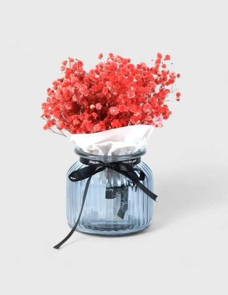 Florero con paniculata