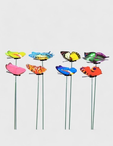 Pick Decorativo Butterfly (50 uds. | 45cm.)