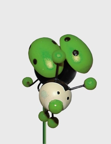 Pick Decorativo Mariquita de Madera (30% descuento)