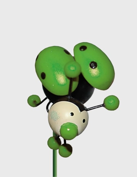 Pick Decorativo Mariquita de Madera (30% descuento)