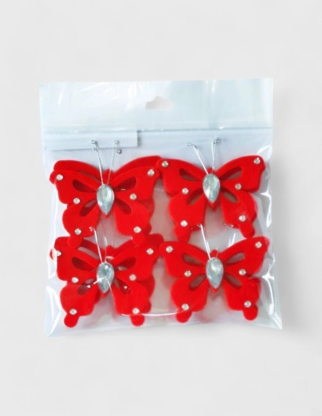 Mariposas de Fieltro Adhesivas (30% descuento)