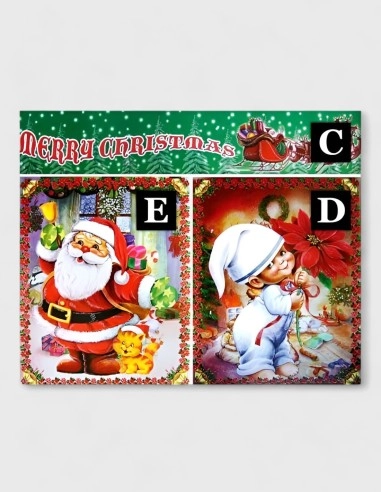 Pegatinas Navidad para Cristal (50% descuento)